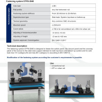 We developed new fastening system for turnouts!